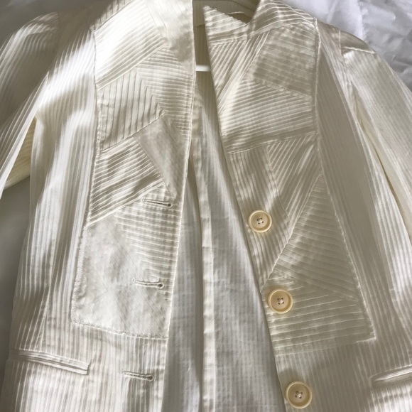 Bottega Veneta White Blazer - Picture 2 of 3